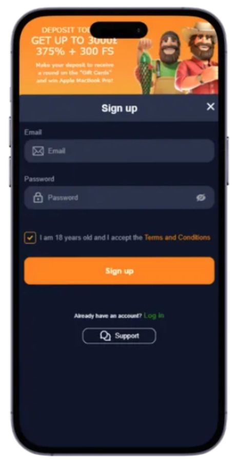 Create Your Account
